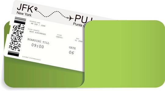 飞机票图片-飞机票素材-飞机票插画-摄图新视界